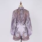 Spring And Autumn Long-Sleeve Short Sets