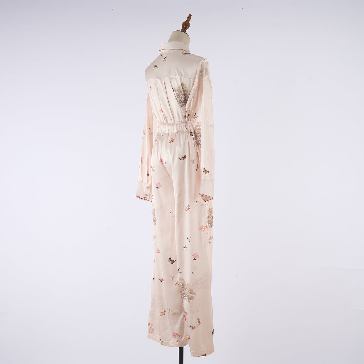 Women's Spring Autumn Printed Loose Top and Pants Two-Piece Set