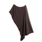 Women's Cape Top & Full-Length Pants Set
