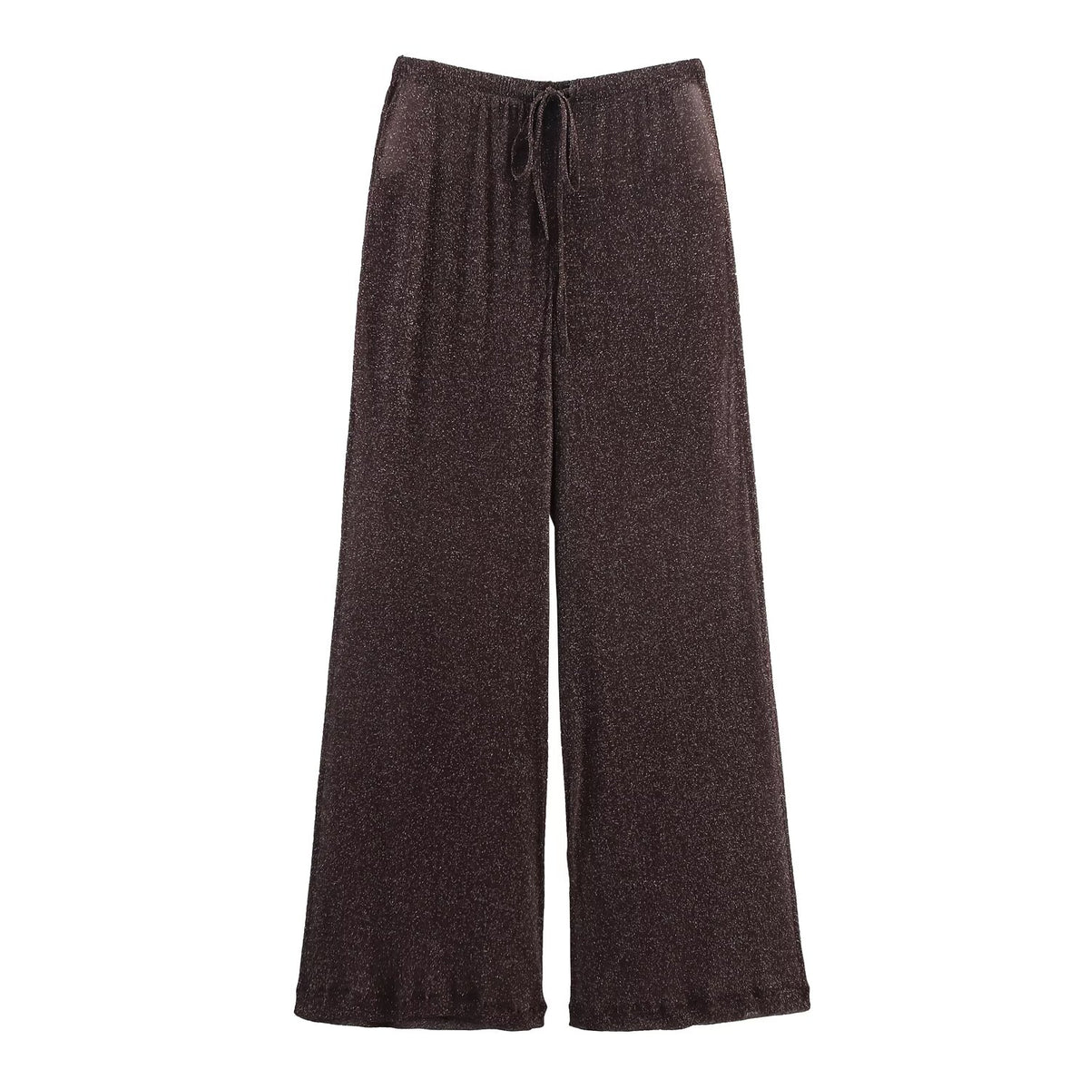 Women's Cape Top & Full-Length Pants Set