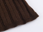 Women's Autumn Round Neck Anti Sweater and Skirt Two-Piece Set