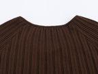 Women's Autumn Round Neck Anti Sweater and Skirt Two-Piece Set