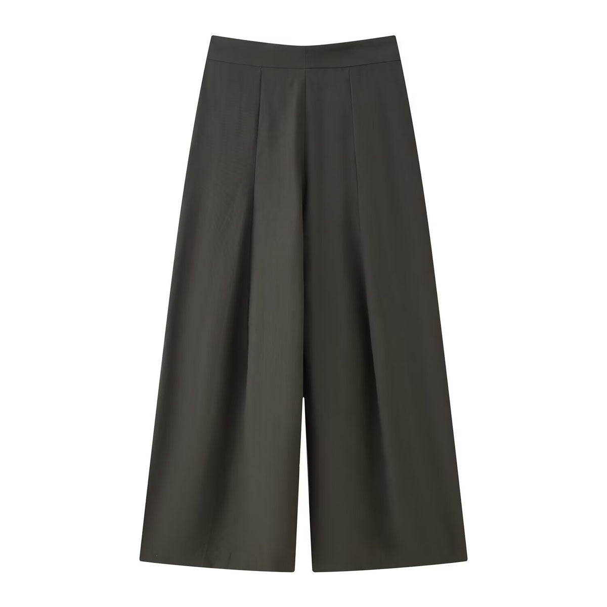 Women's Fall Belt Coat Trousers Sets