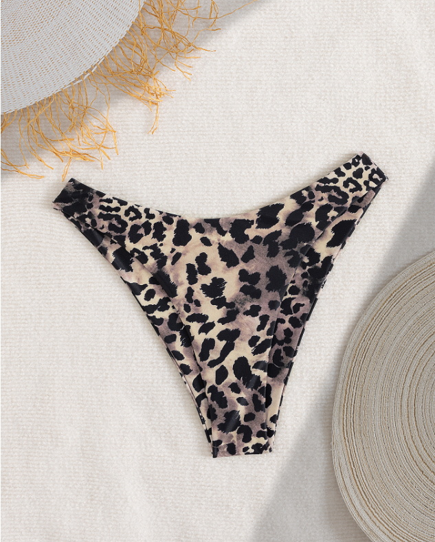 Leopard Print Bikini Swimwear
