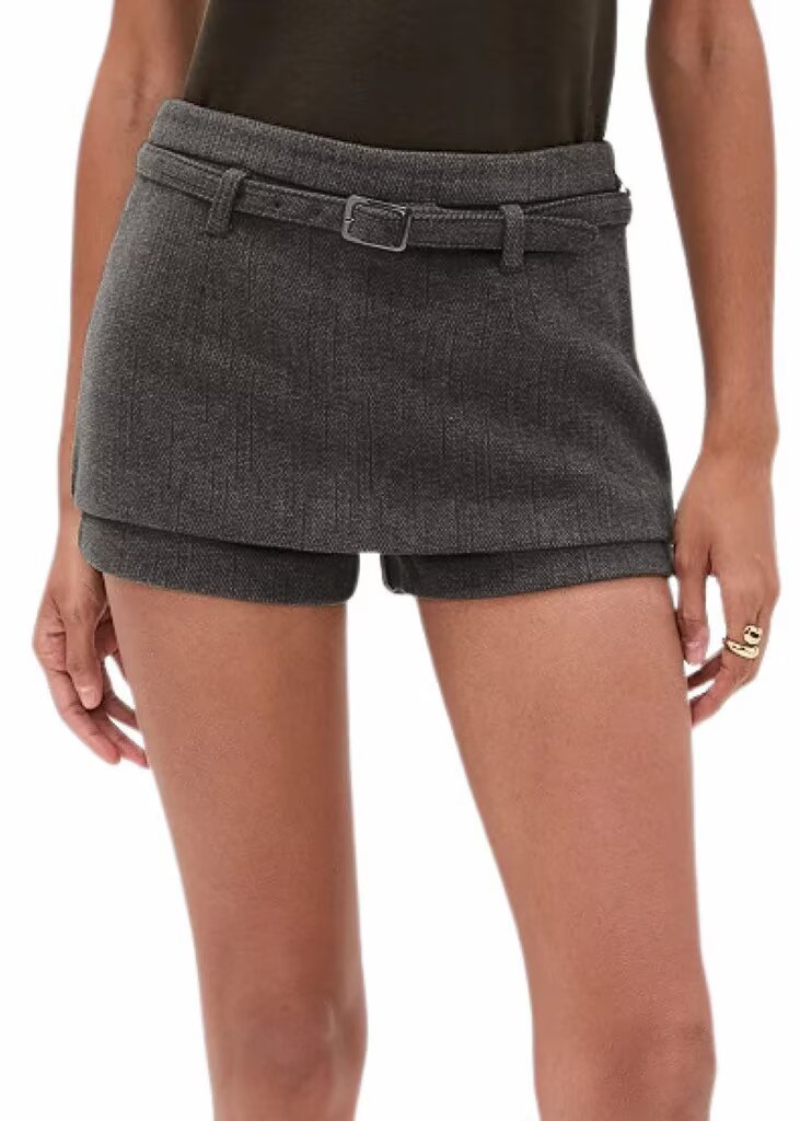 Retro Wool Pantskirt