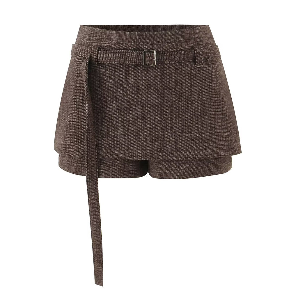 Retro Wool Pantskirt