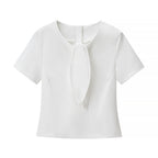 Women's Pleated Top And Skirt Two-Piece Set