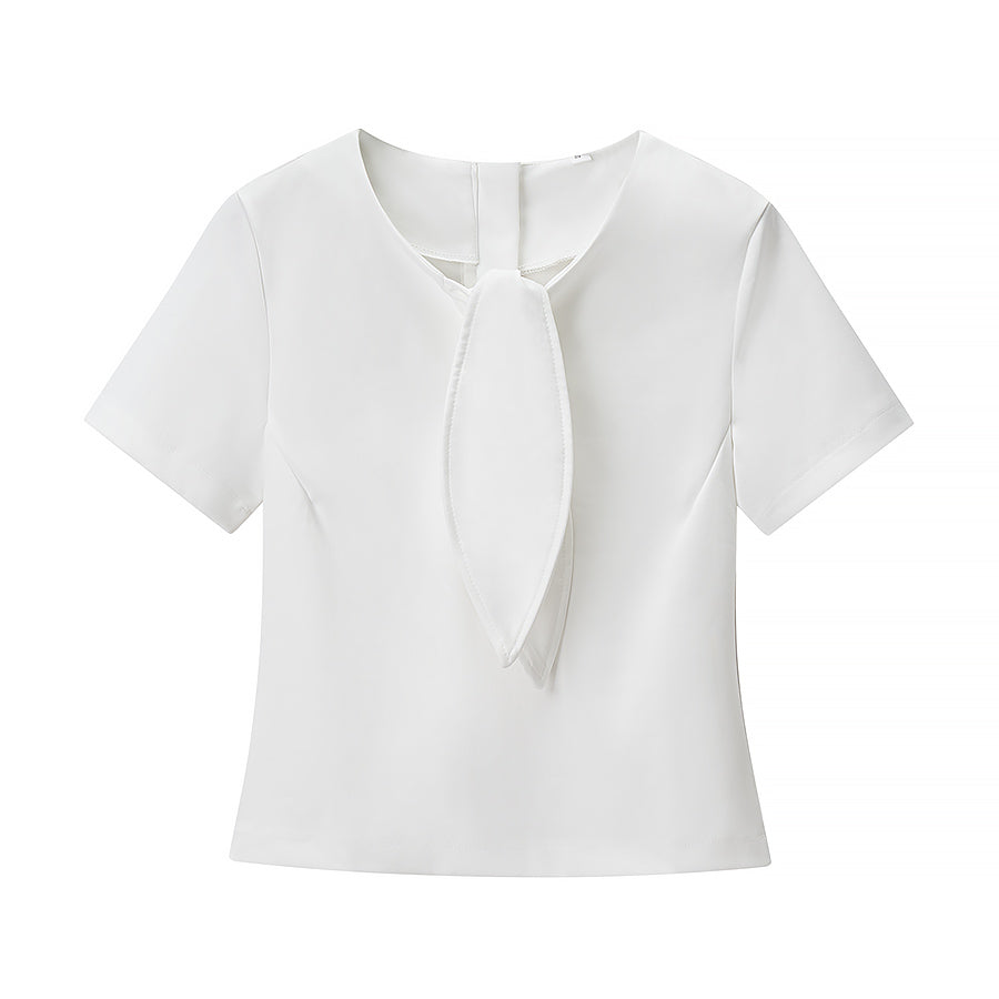Women's Pleated Top And Skirt Two-Piece Set