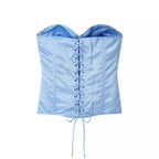 's Court Corset Girdle Tube Top Waist Girdling Belly Contraction