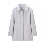 Fall Women Clothing Fashionable Simple Shirt Top Casual Trousers Suit