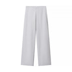 Fall Women Clothing Fashionable Simple Shirt Top Casual Trousers Suit