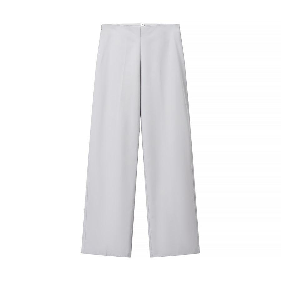 Fall Women Clothing Fashionable Simple Shirt Top Casual Trousers Suit