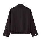 Women's Pocket Decoration Jacket