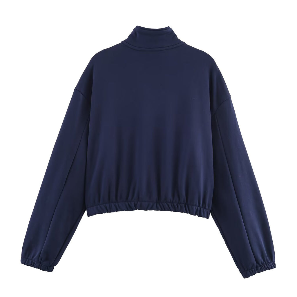 Women's Autumn Design Long Sleeve Top Wide Leg Show Elegant Pants Sets