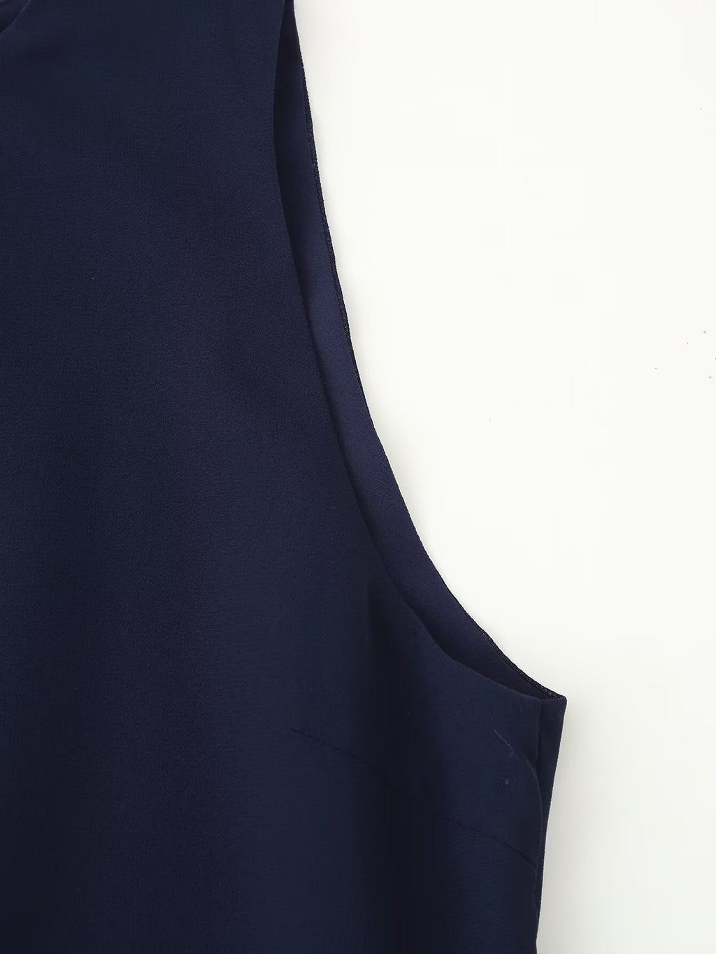 Women's Crew-Neck Color-Block Fringe Maxi Dress