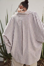 Women's Blended Wide Sleeve Shirt