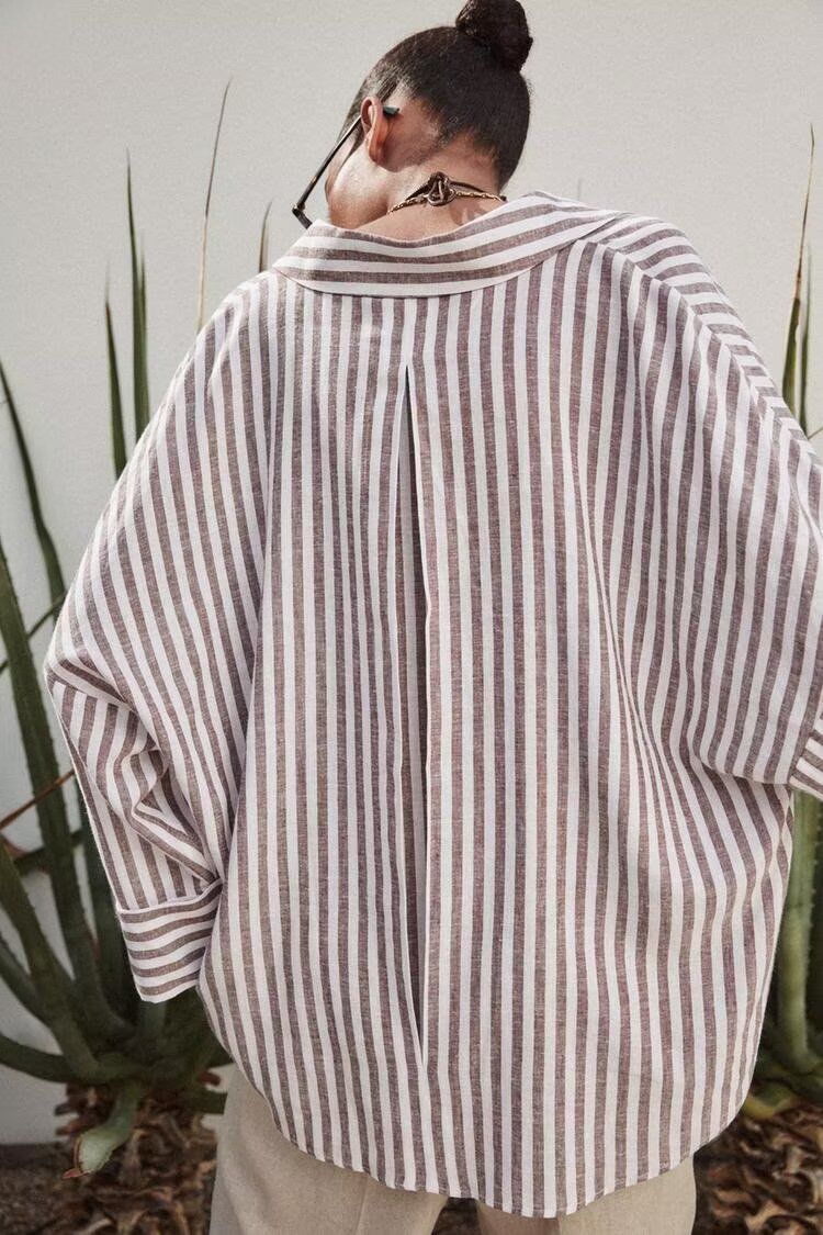 Women's Blended Wide Sleeve Shirt