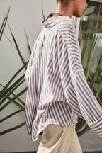 Women's Blended Wide Sleeve Shirt