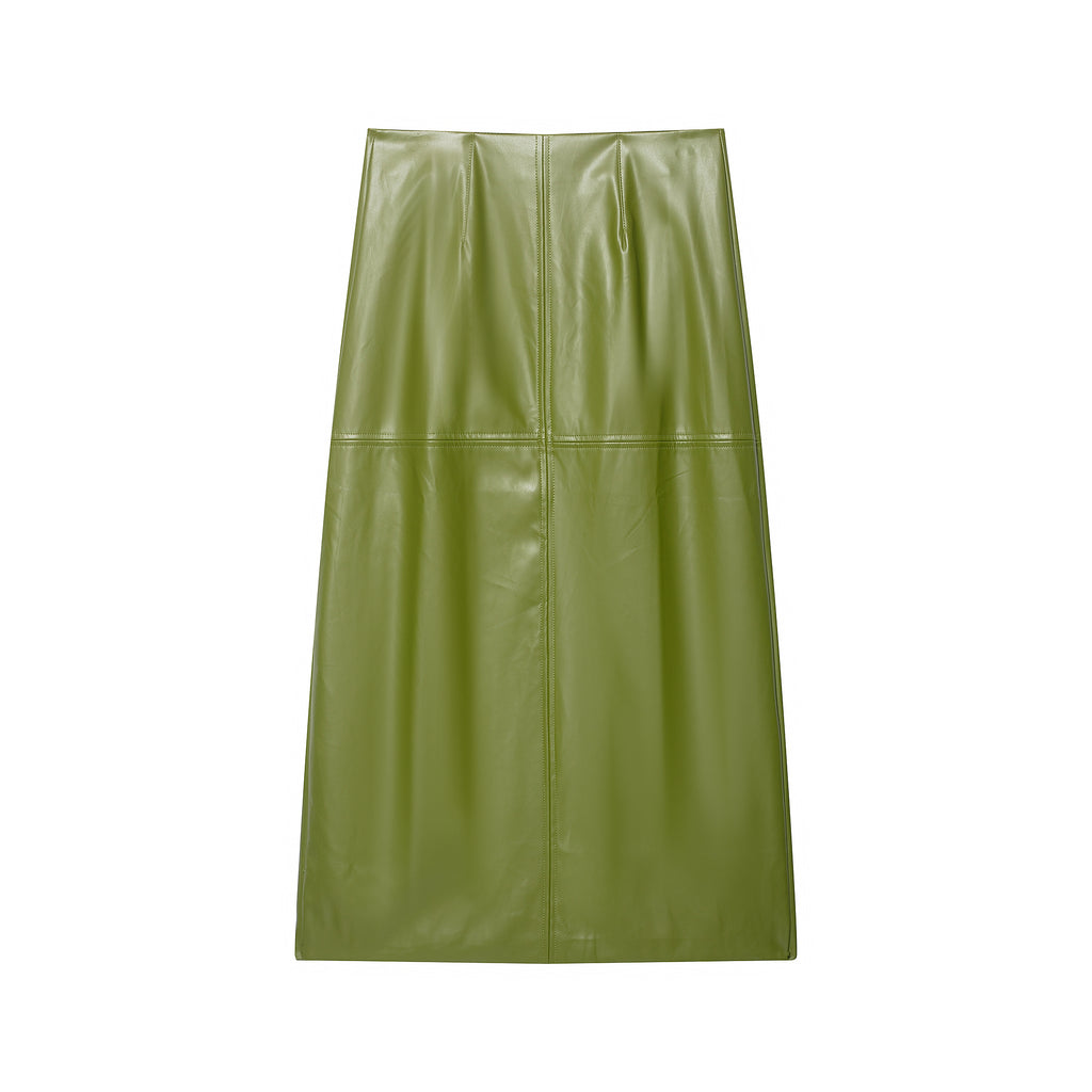 Green skirt