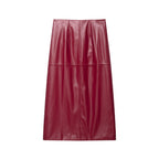Red overskirt