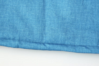 Women's Printed Denim Color Cotton Padded Long Sleeve Coat