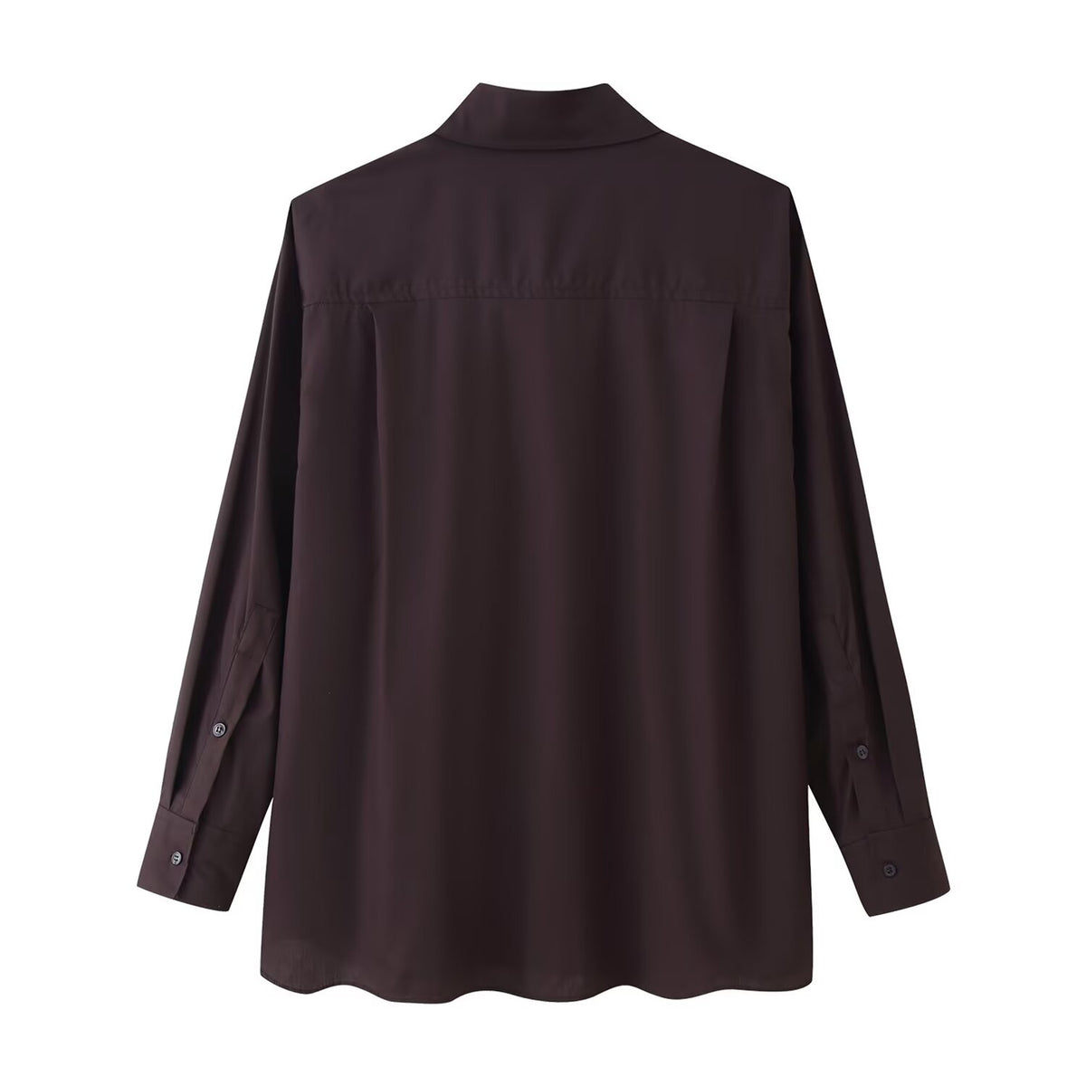 Women's Scarf Poplin Shirt