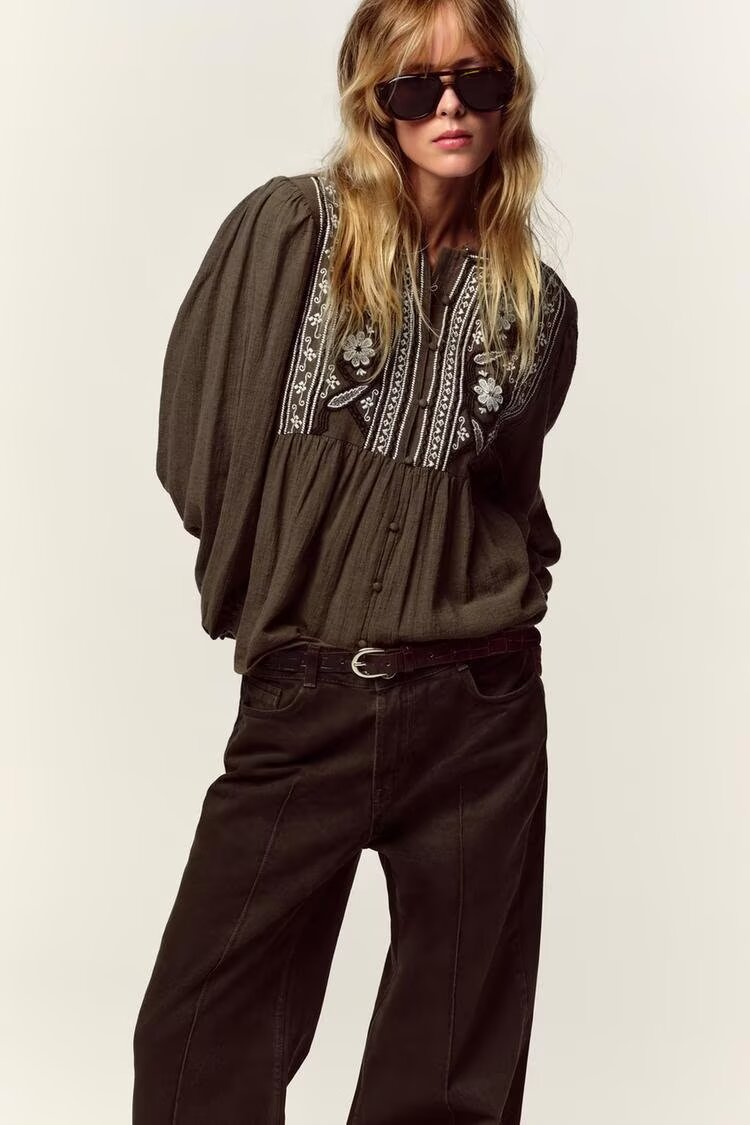 Women's Embroidered Shirt