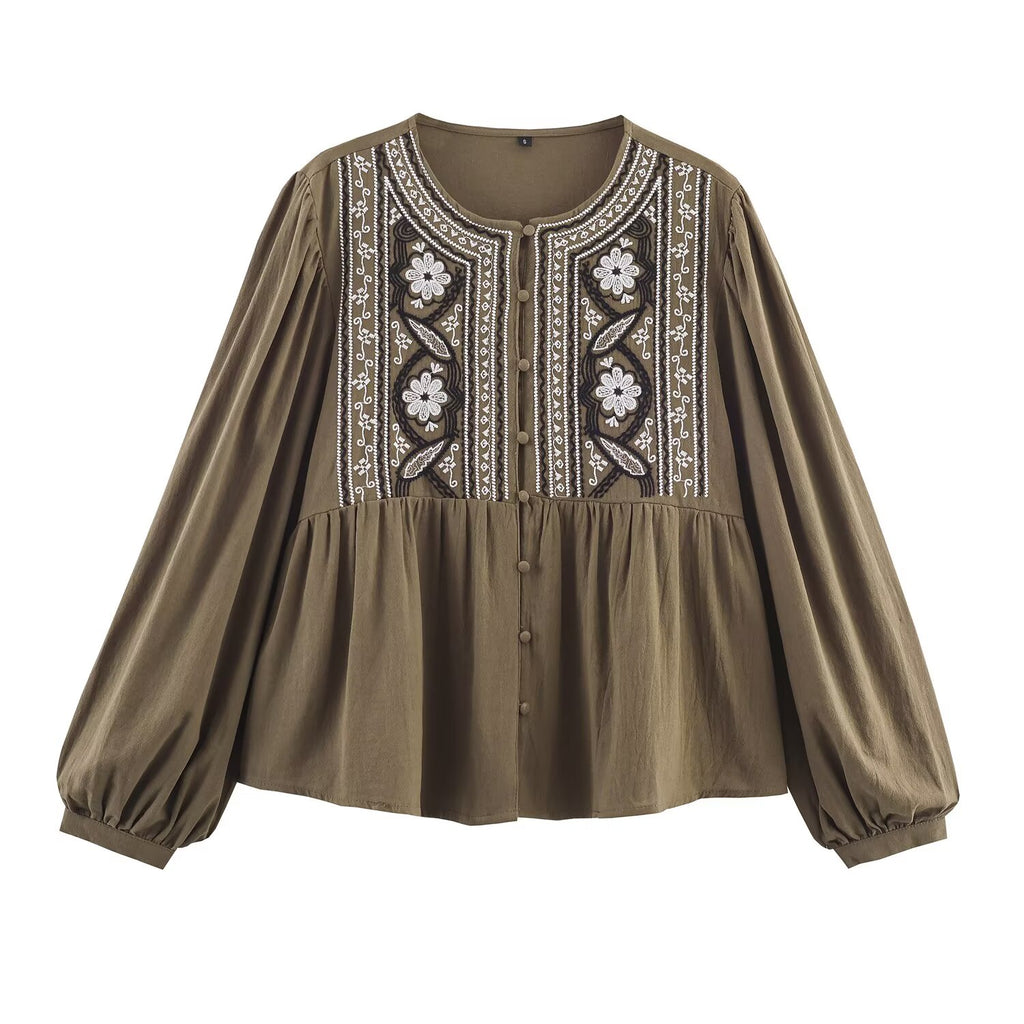 Women's Embroidered Shirt