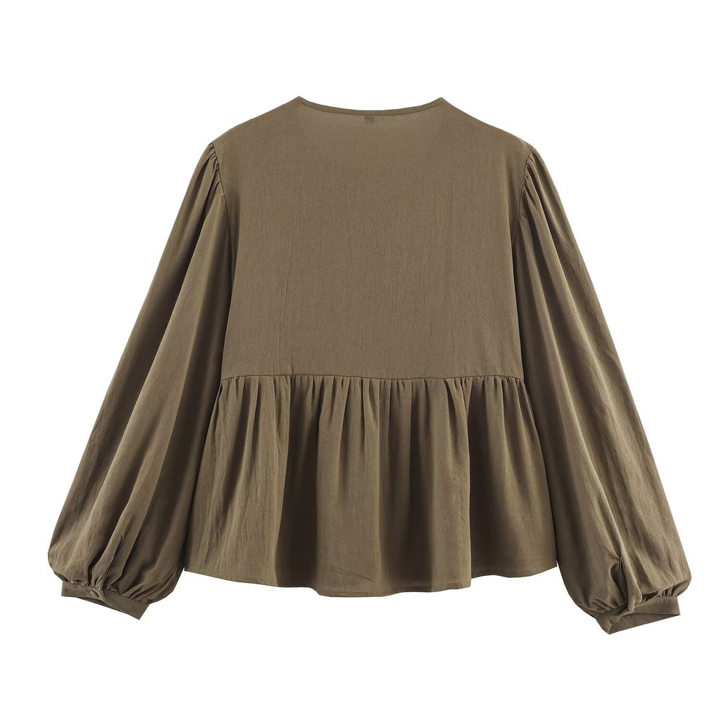 Women's Embroidered Shirt