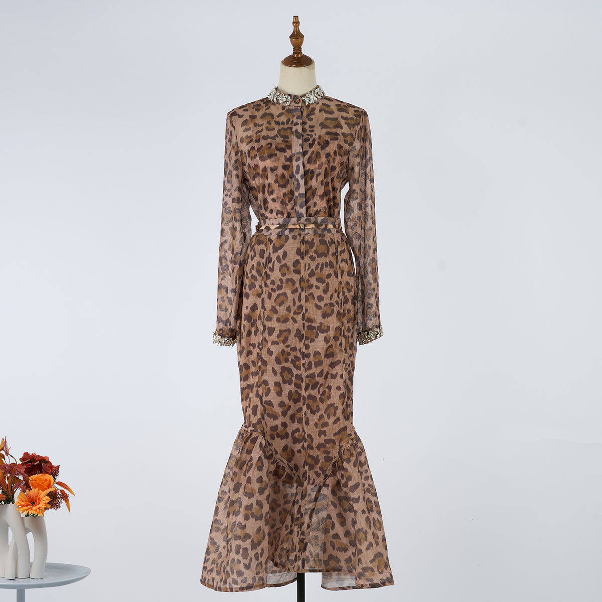 Women's Printed Three-Piece Skirt Set