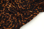 Women's Lightly Mature Animal Print Midi Strap Dress