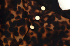 Women's Lightly Mature Animal Print Midi Strap Dress