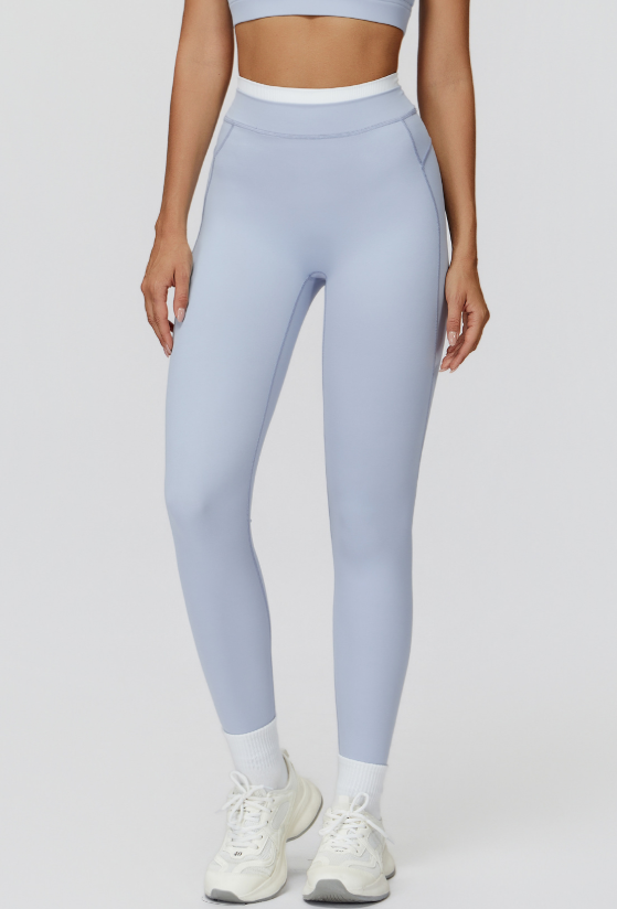 Seamless Contrast Yoga Pants