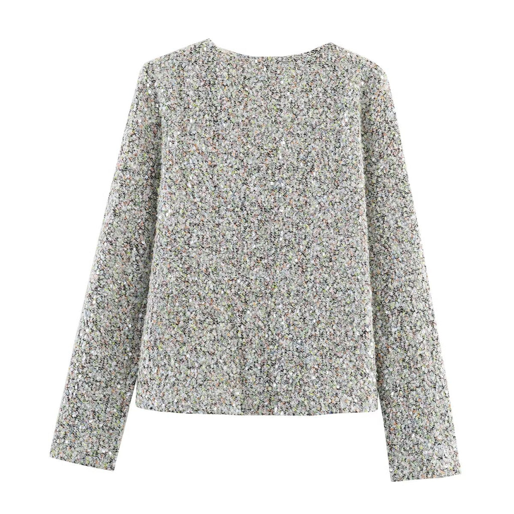 Women's Autumn Design Long Sleeve Top and Skirt Two-Piece Set