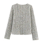 Women's Autumn Design Long Sleeve Top and Skirt Two-Piece Set