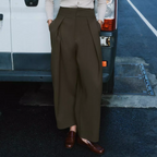 Women's Clothing Autumn Winter Wind To Loose Solid Color Balloons Casual Pants Women
