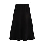 Autumn Elegant Decent Oblique Cut A Line Skirt