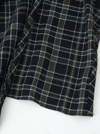 Pleated Plaid Dress