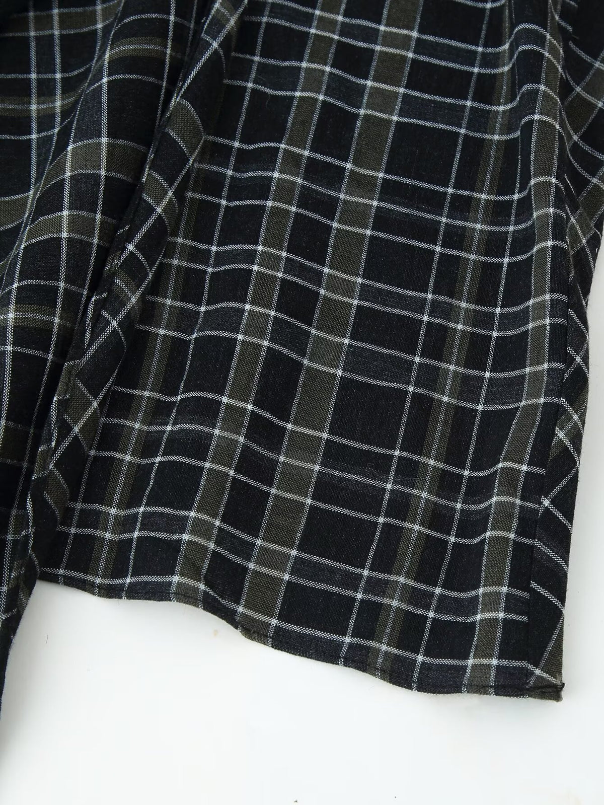 Pleated Plaid Dress
