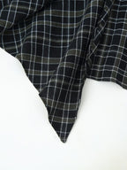 Pleated Plaid Dress