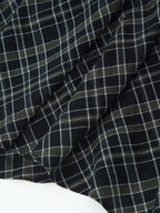 Pleated Plaid Dress