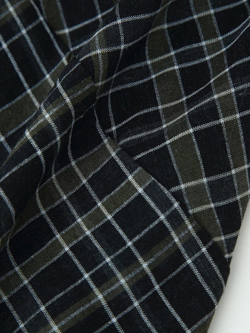 Pleated Plaid Dress