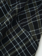 Pleated Plaid Dress