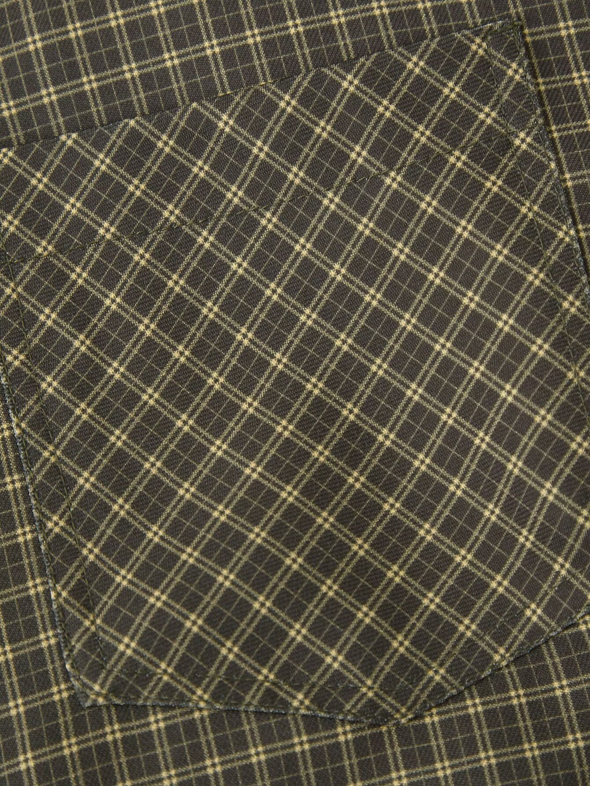 Women's Autumn Lazy Wind Loose Padded Shoulder Long Sleeve Plaid Shirt