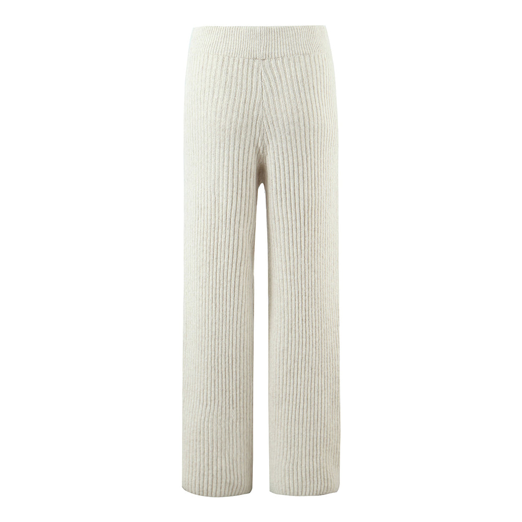 Women's Autumn Winter Lazy Relaxed Feeling Knitted Sweater Set