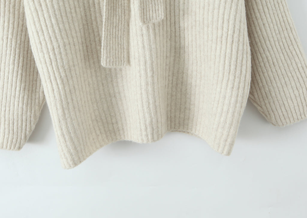 Women's Autumn Winter Lazy Relaxed Feeling Knitted Sweater Set