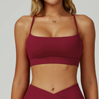Cross-Back Yoga Bra