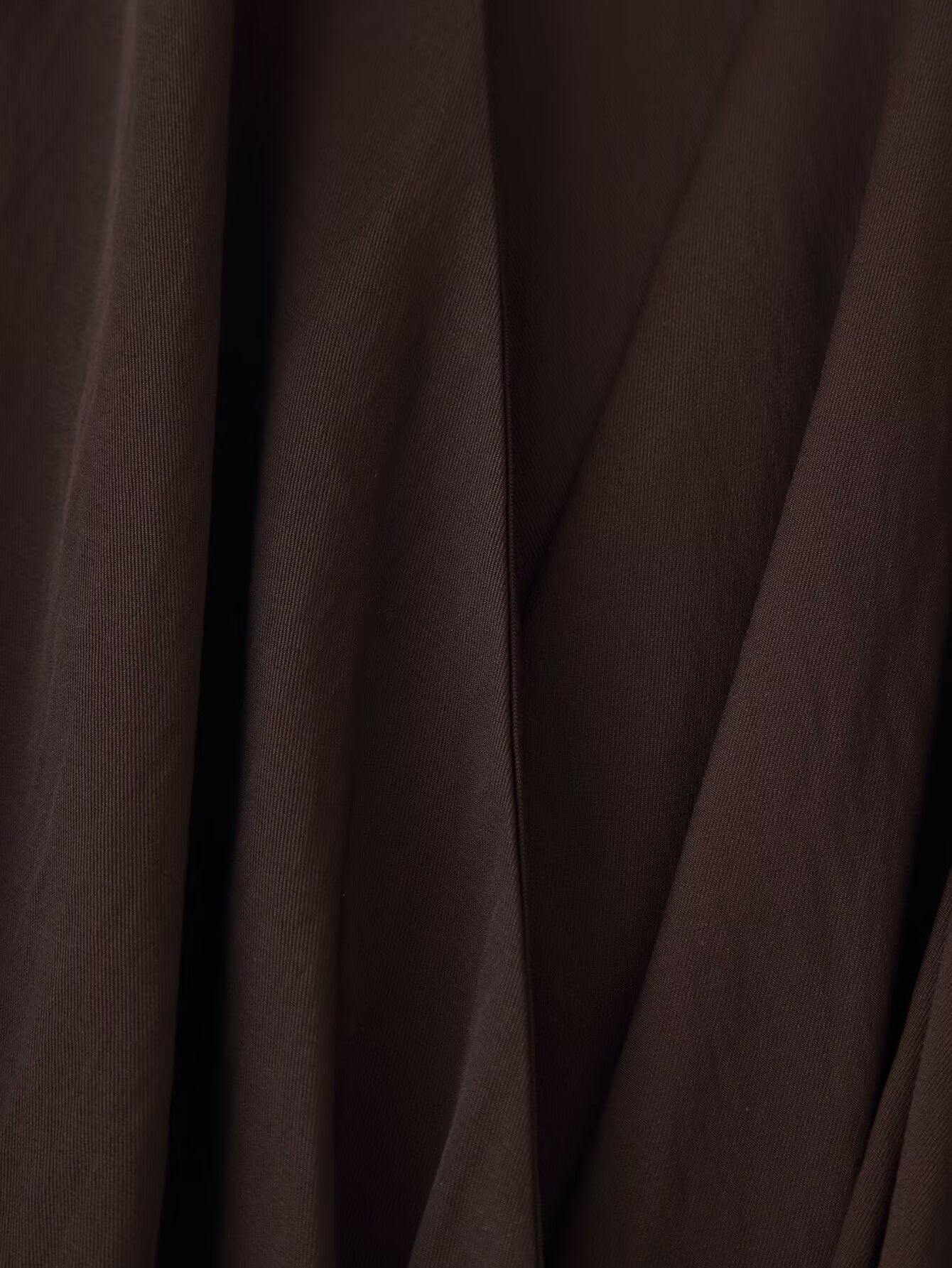 Collared Belted Button Long-Sleeve A-Line Maxi Dress