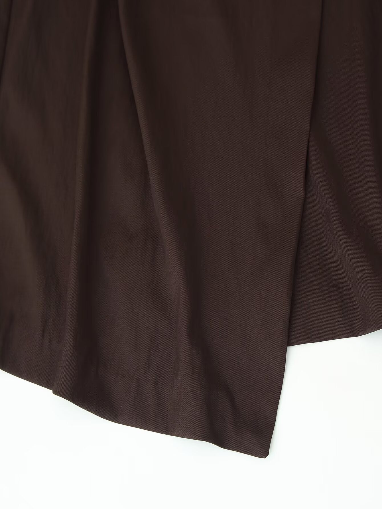 Collared Belted Button Long-Sleeve A-Line Maxi Dress