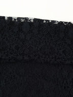 Women's Off-Shoulder Lace Long-Sleeve Dress